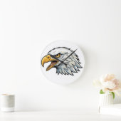 Horloge Ronde Eagle head clock (Maison)