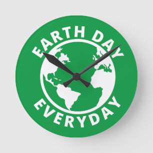 Horloge Ronde Earth Day Everyday (2022)