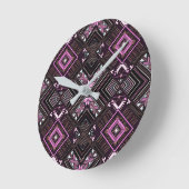 Horloge Ronde Earth Mandala Fourre-tout (Angle)