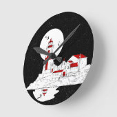 Horloge Ronde East Quoddy Head Phare plat (Angle)