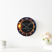 Horloge Ronde Eclipse - 3 things that cannot be (Maison)