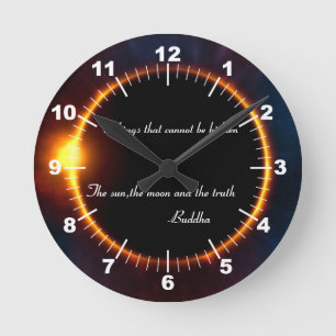 Horloge Ronde Eclipse - 3 things that cannot be