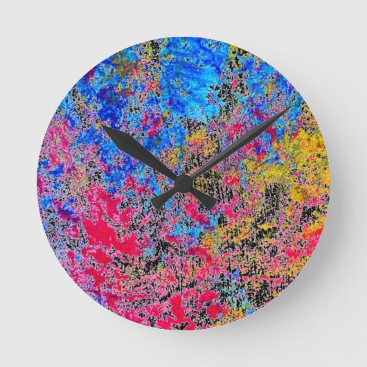 Horloge Ronde Écran de peinture (Recto)