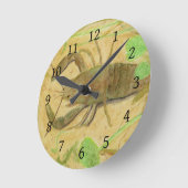 Horloge Ronde écrevisse (Angle)