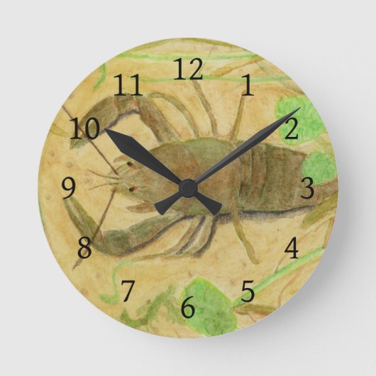Horloge Ronde écrevisse (Recto)
