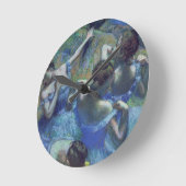 Horloge Ronde Edgar Degas | Blue Dancers, c.1899 (Angle)