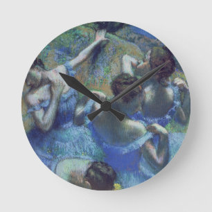 Horloge Ronde Edgar Degas   Blue Dancers, c.1899
