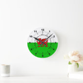 Horloge Ronde Edit Text (Maison)