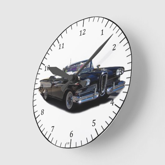 Horloge Ronde Edsel Pacer 1958 (Angle)