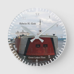 Horloge Ronde Edwin H. Gott clock