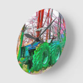 HORLOGE RONDE EFFECTUÉ LE TRAITEMENT (Angle)