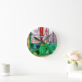 HORLOGE RONDE EFFECTUÉ LE TRAITEMENT (Maison)