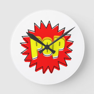 Horloge Ronde Effet sonore de la bande dessinée