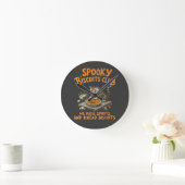 Horloge Ronde Éffrayant de chat (Maison)