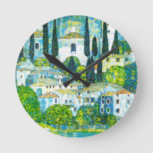 Horloge Ronde Église à Cassone Gustav Klimt