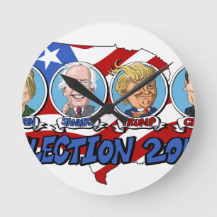 Horloge Ronde Élection 2016 présidentielle