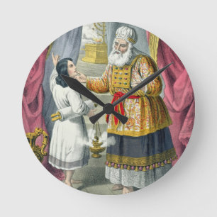 Horloge Ronde Eli interrogeant Samuel concernant la vision, de