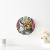 Horloge Ronde Eli Questioning Samuel Concernant la vision, de (Maison)