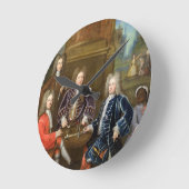 Horloge Ronde Elihu Yale (1648-1721) (Angle)