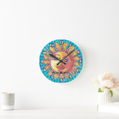 Horloge Ronde Elle Sun (Maison)