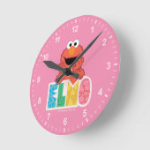 Horloge Ronde Elmo Cute & Fun (Angle)