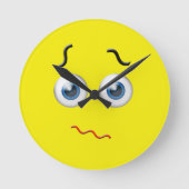 Horloge Ronde Emoji confuse (Recto)