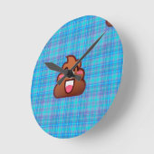 Horloge Ronde émoticône (Angle)