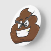 Horloge Ronde émoticône (Angle)