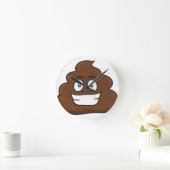 Horloge Ronde émoticône (Maison)