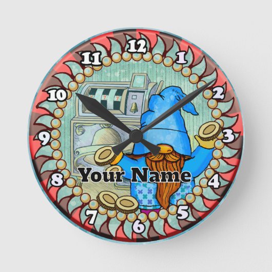 Horloge Ronde Emplacements de sonnette gnome (Recto)