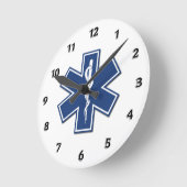 Horloge Ronde EMS Star of life (Angle)