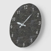 Horloge ronde en granit (Angle)