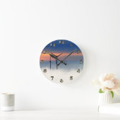 Horloge Ronde Énergie alternative - L'énergie éolienne dans les  (Maison)