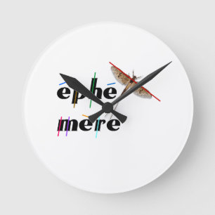Horloge Ronde éphémère instantané