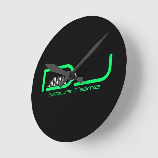 Horloge Ronde Equalizer Wall Clock (Angle)