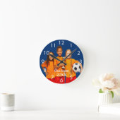 Horloge Ronde Équipe cycliste (Maison)