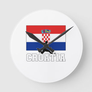 Horloge Ronde Équipe de Croatie de football