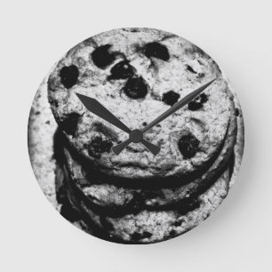 Horloge Ronde escalier de biscuits