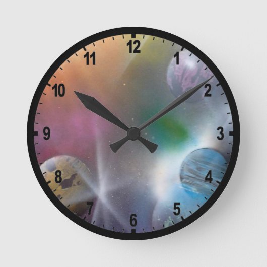 Horloge Ronde Espace (Recto)