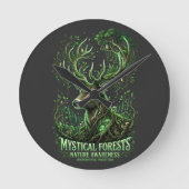Horloge Ronde Esprit de la forêt (Recto)