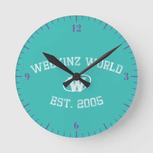 Horloge Ronde Est du monde de Webkinz. 2005 (Recto)