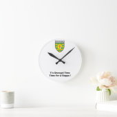 Horloge Ronde Étaient à l'heure du Donegal pour un Cuppa. (Maison)