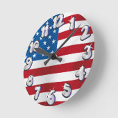 Horloge Ronde États-Unis (Angle)