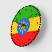 Horloge Ronde Éthiopien (Angle)