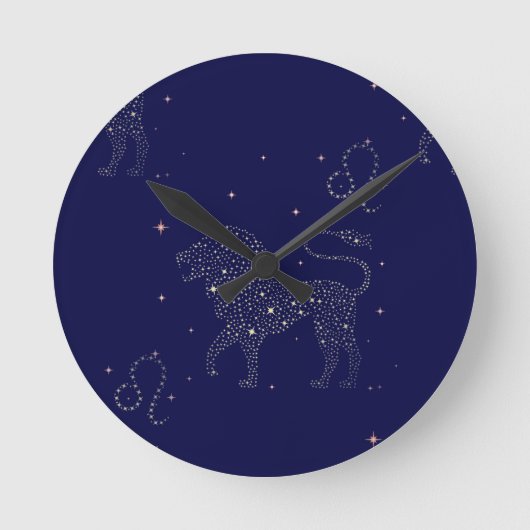 Horloge Ronde étoile leo (Recto)