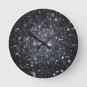 Horloge Ronde Étoiles