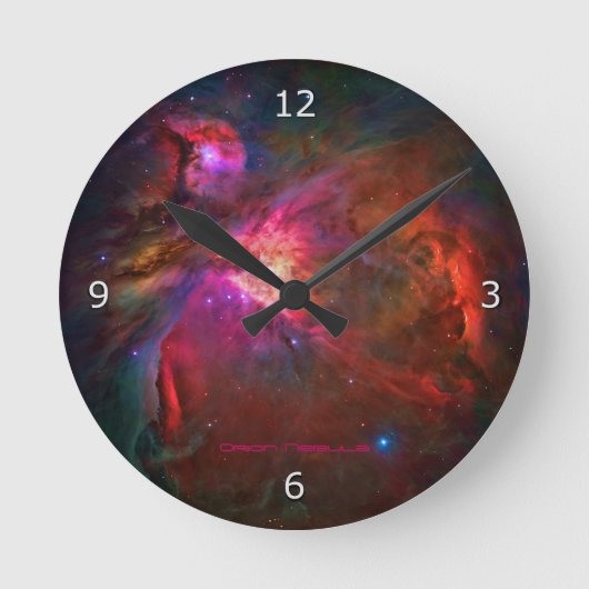 Horloge Ronde Étoiles Orion Nebula et Trapezium (Recto)