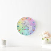 Horloge Ronde Être une licorne (Maison)