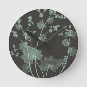 Horloge Ronde Étude de la nature de la menthe et du charbon de b