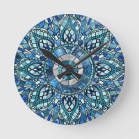 Evil Oeil Amulet Mosaic Mandala Art